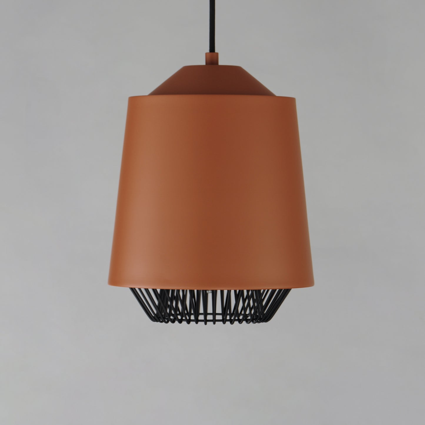 E11390-BRKBK - Phoenix 11" Pendant - Brick/Black