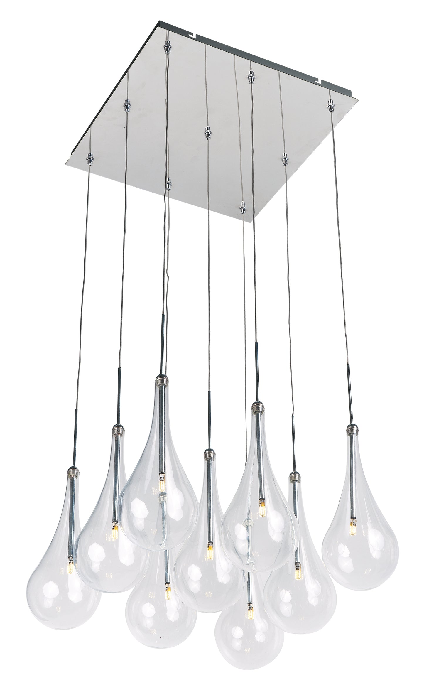 E20516-18PC - Larmes LED 17" Pendant - Polished Chrome