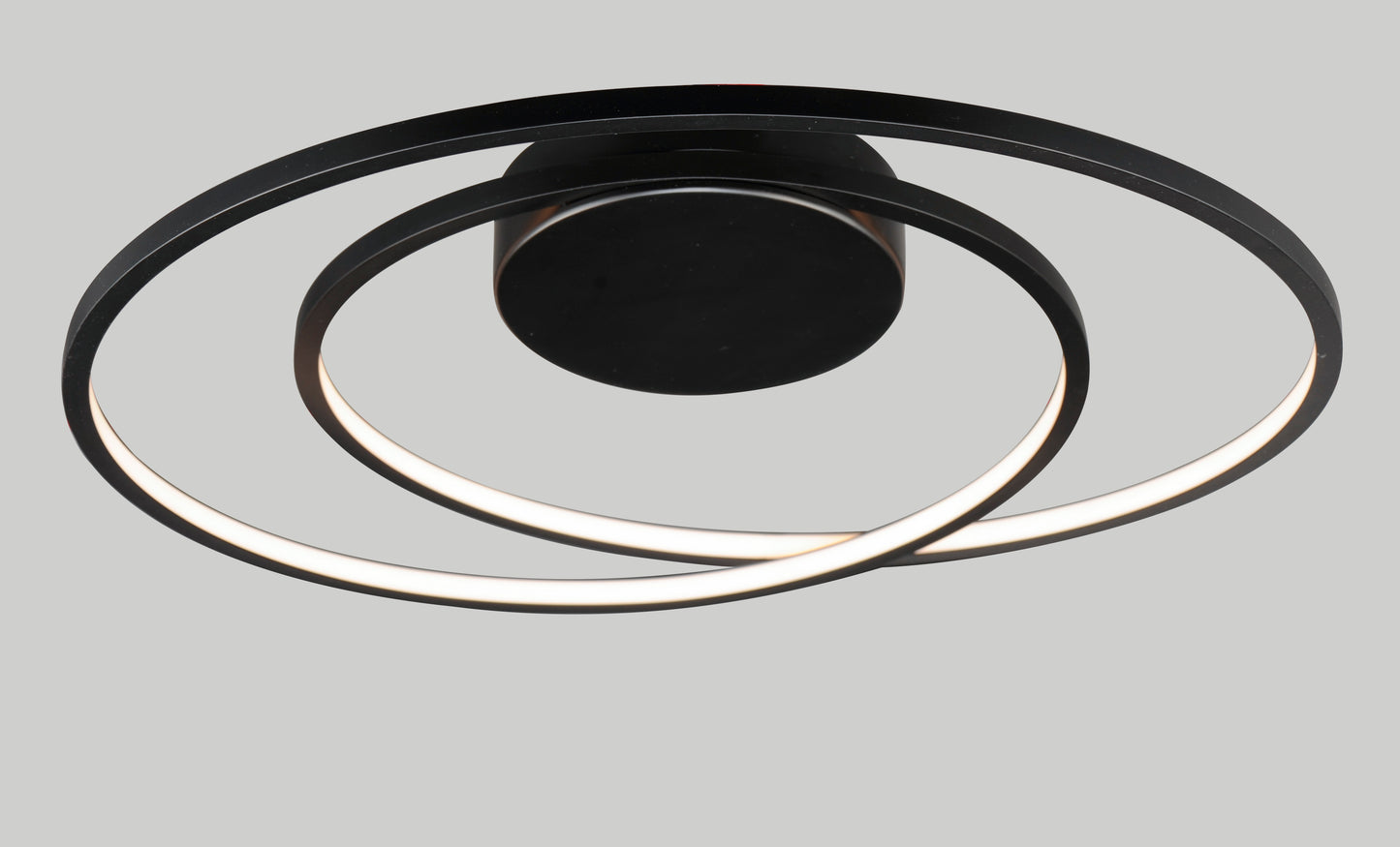 E21320-BK - Cycle 18" Flush Mount Ceiling Light - Black