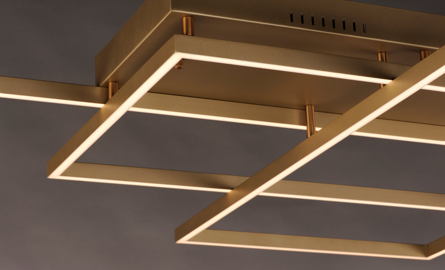 E21513-CHP - Traverse LED 24" Flush Mount Ceiling Light - Champagne