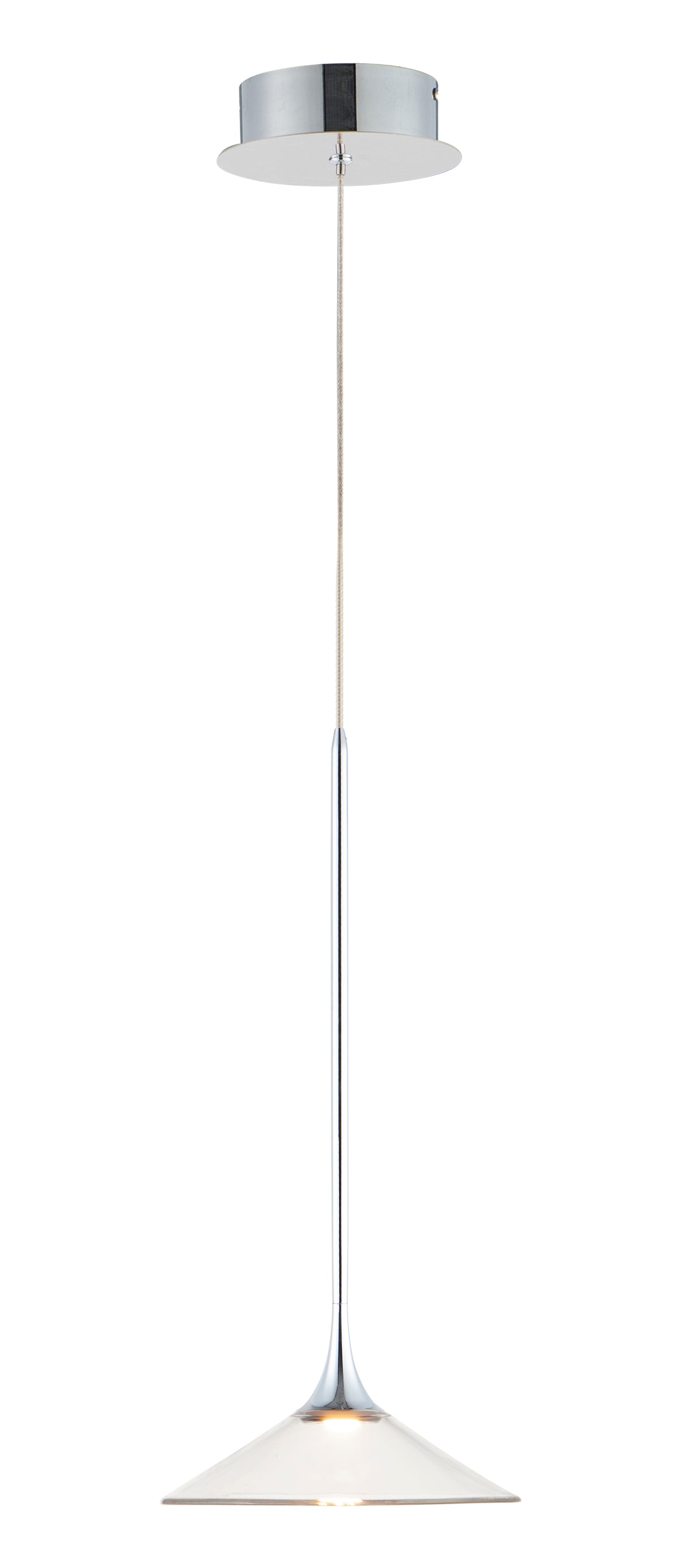 E21530-24PC - Cono 19" Pendant - Polished Chrome