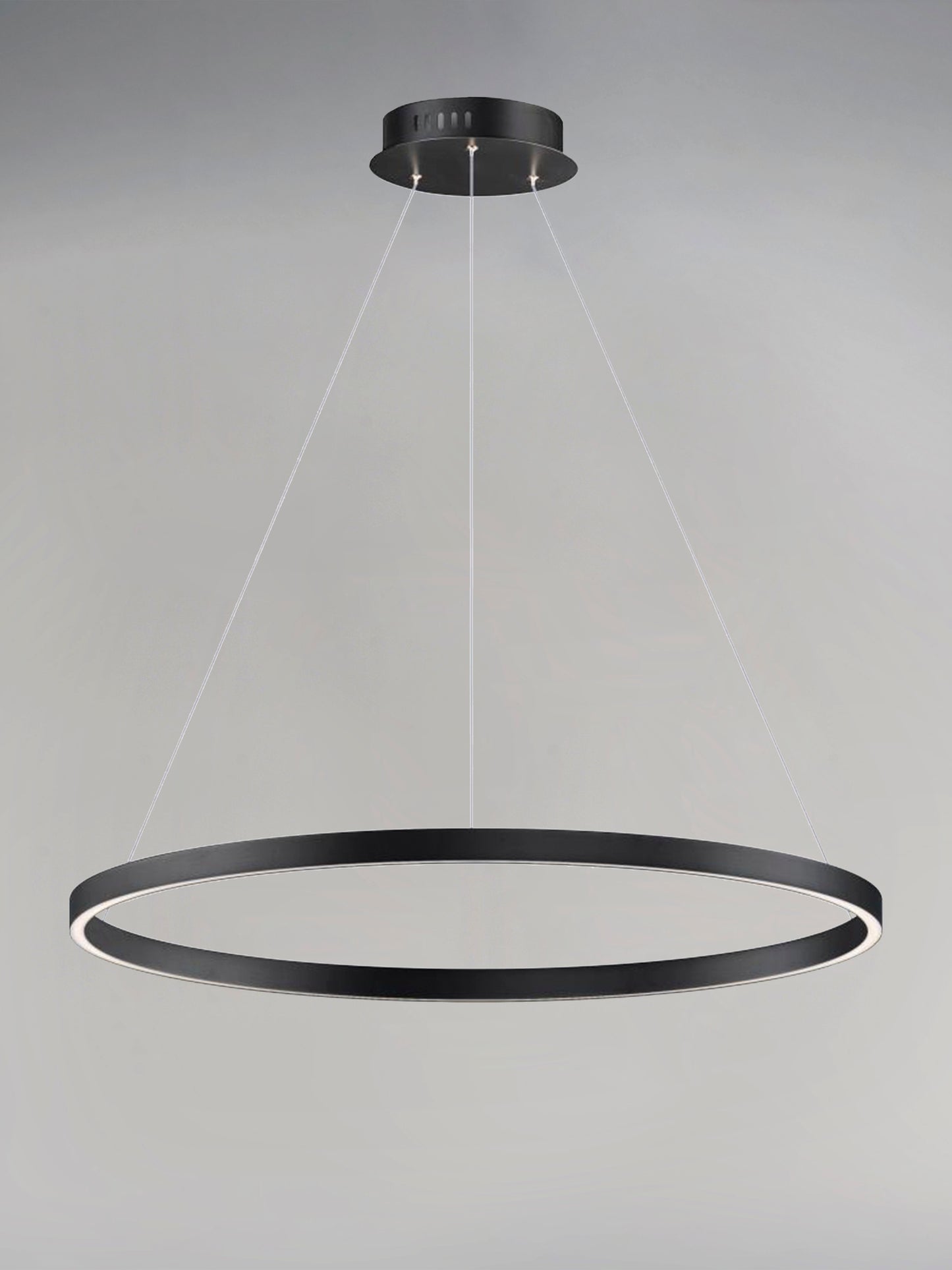 E22724-BK - Groove WiZ 24" Pendant - Black