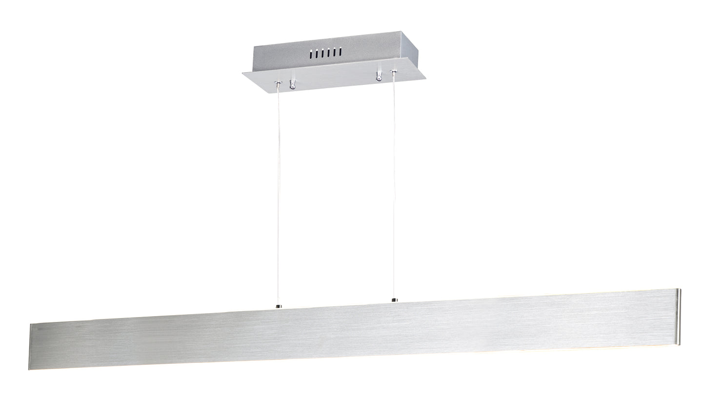 E22905-AL - Blade 0.5" Chandelier - Brushed Aluminum