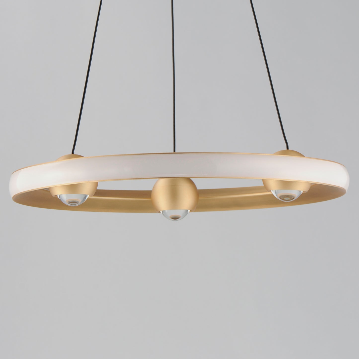 E23511-GLD - Nodes 18" Chandelier - Gold