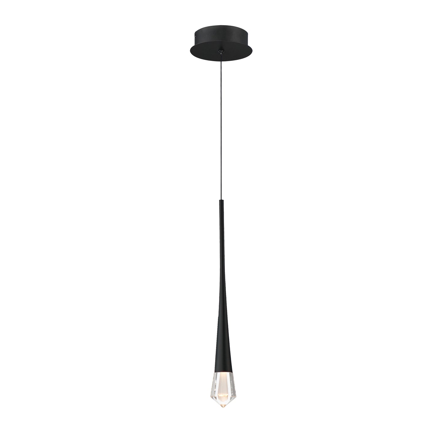 E24221-122BK - Pierce 19" Pendant - Black