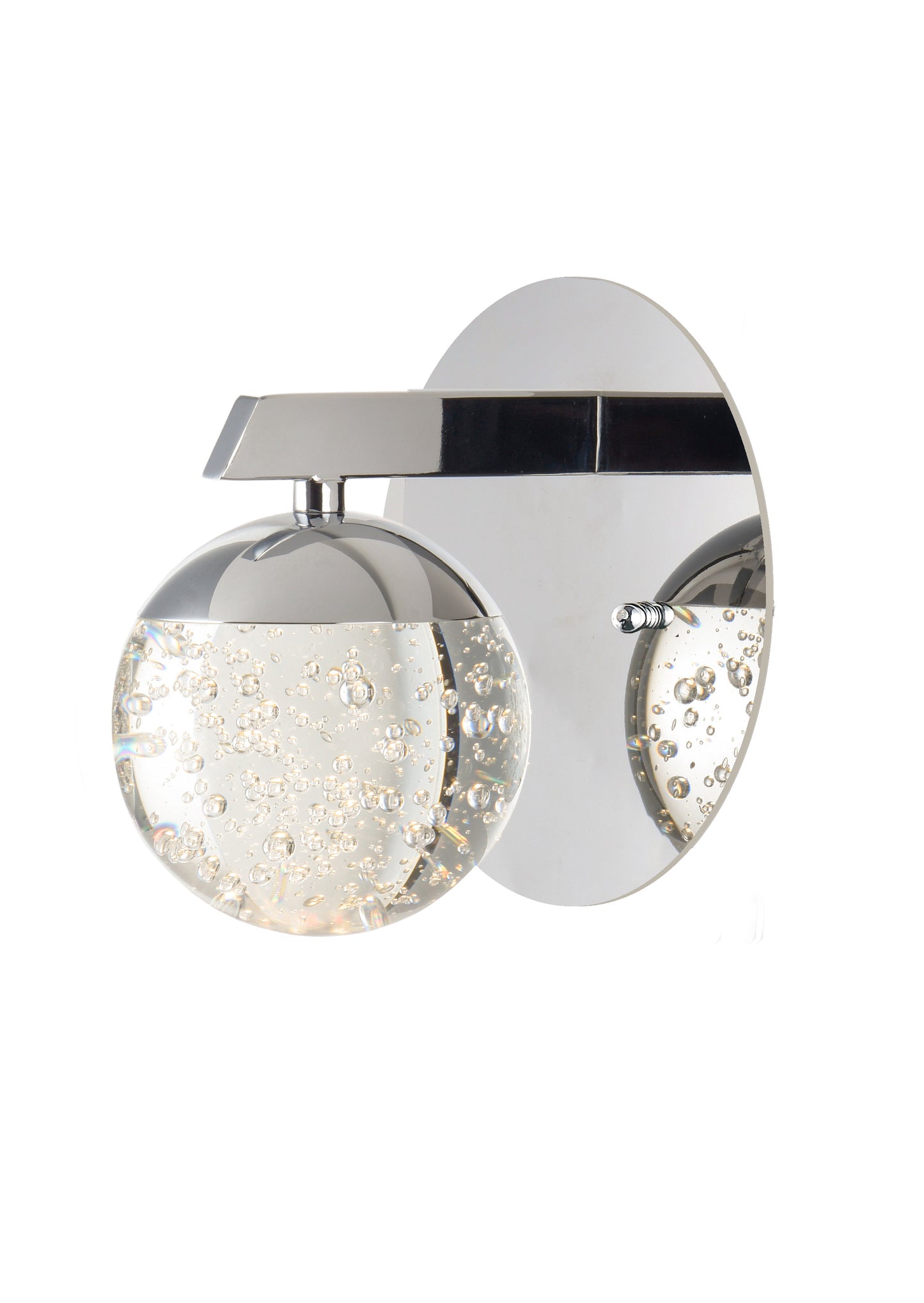 E24260-91PC - Orb II 6" Wall Sconce - Polished Chrome