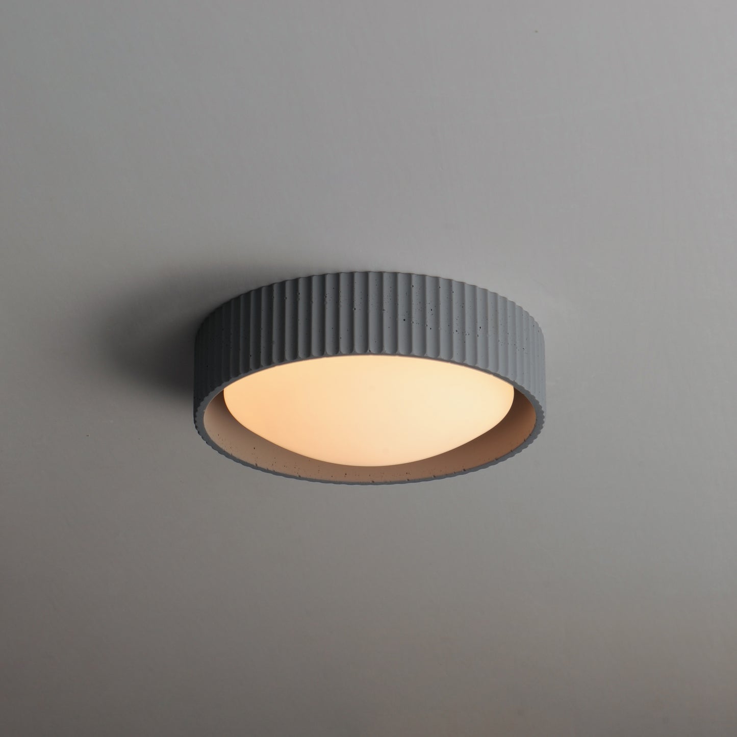 E25050-GY - Souffle 11" Flush Mount Ceiling Light - Gray