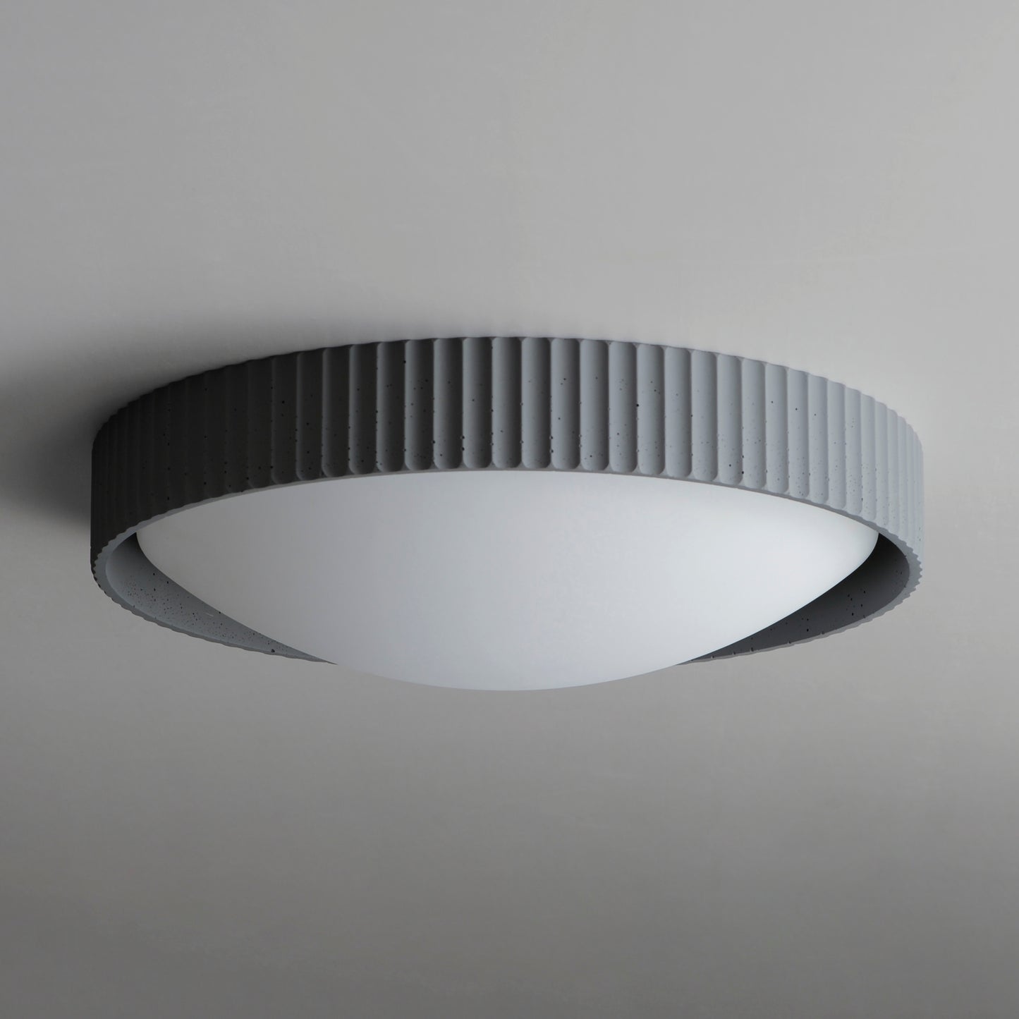 E25058-GY - Souffle 18" Flush Mount Ceiling Light - Gray