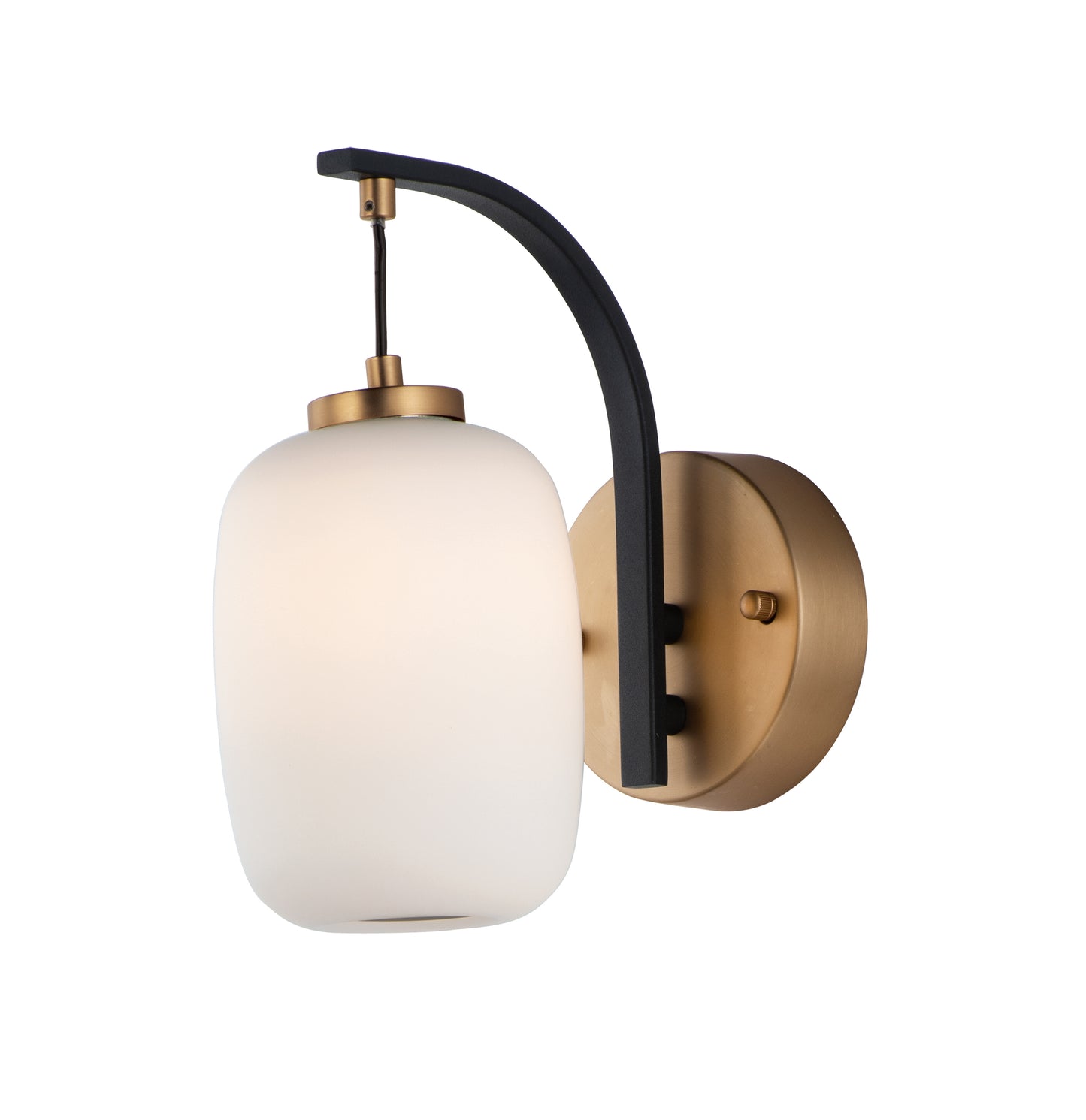 E25061-92BKGLD - Soji 10" Wall Sconce - Black / Gold