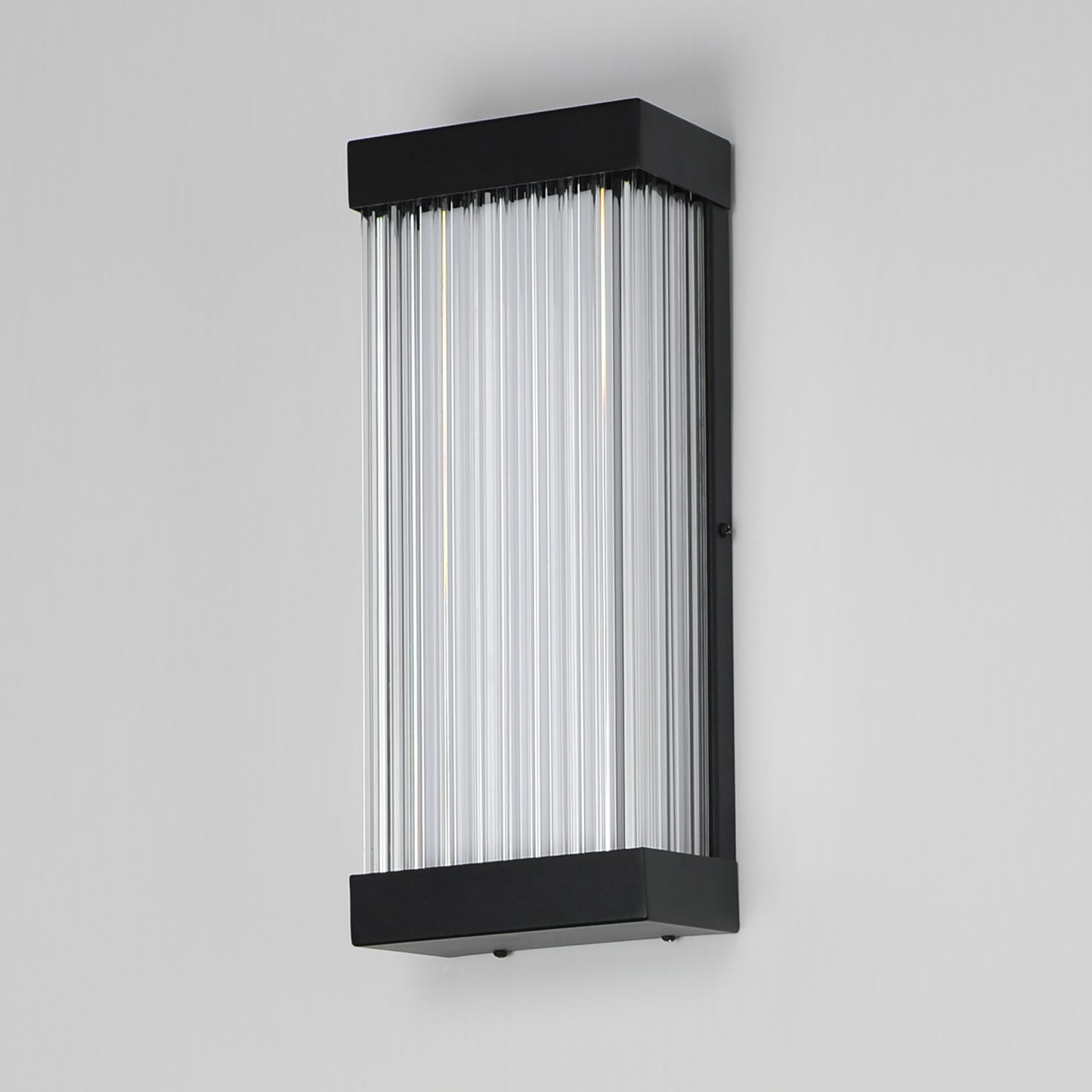 E30230-122BK - Acropolis 14" Outdoor Wall Sconce - Black