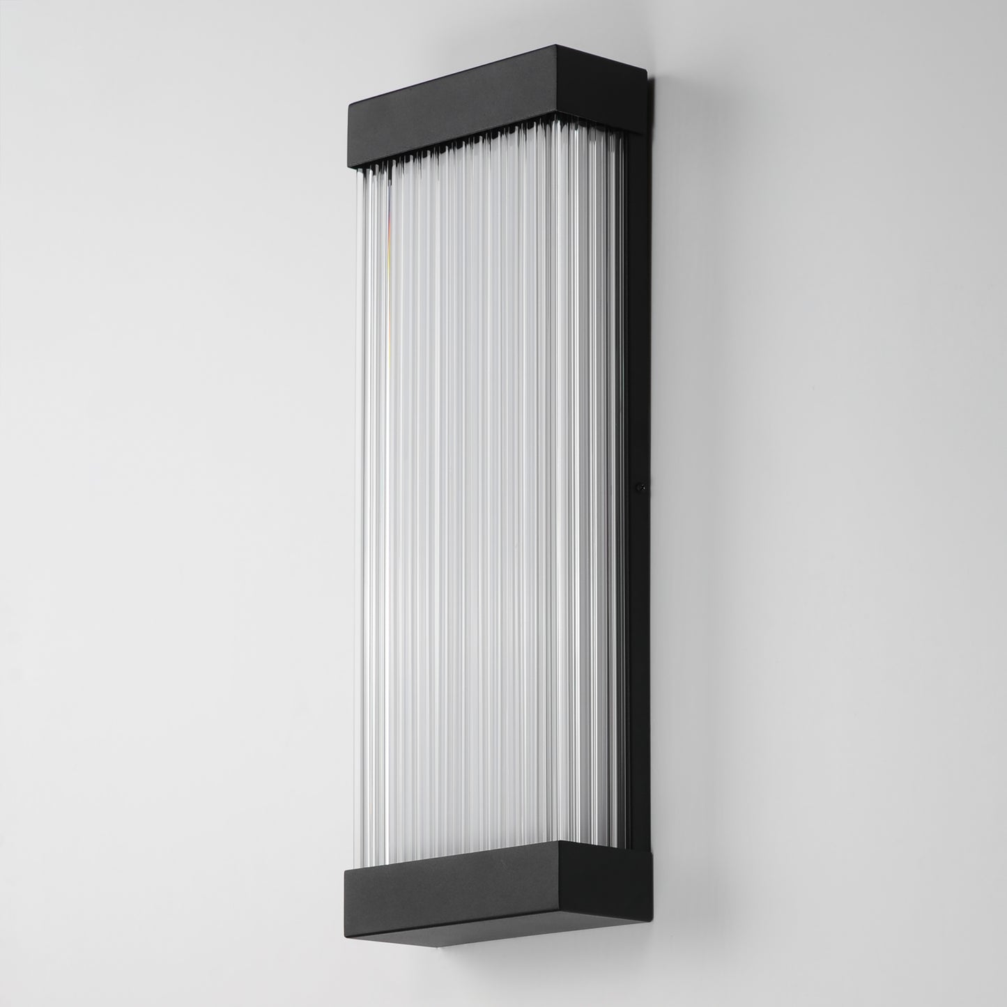 E30234-122BK - Acropolis 22" Outdoor Wall Sconce - Black