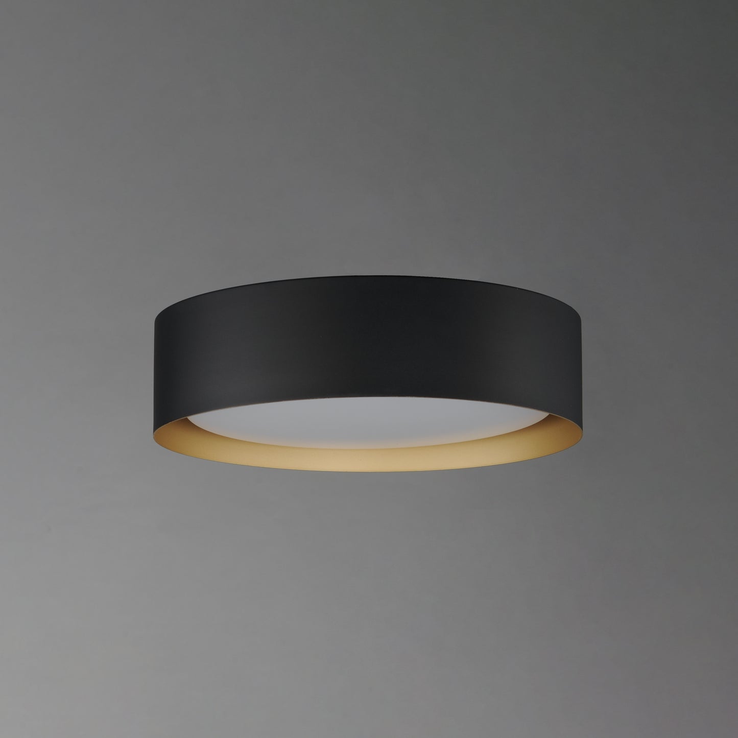 E51012-BKGLD - Echo 16" Flush Mount Ceiling Light - Black / Gold