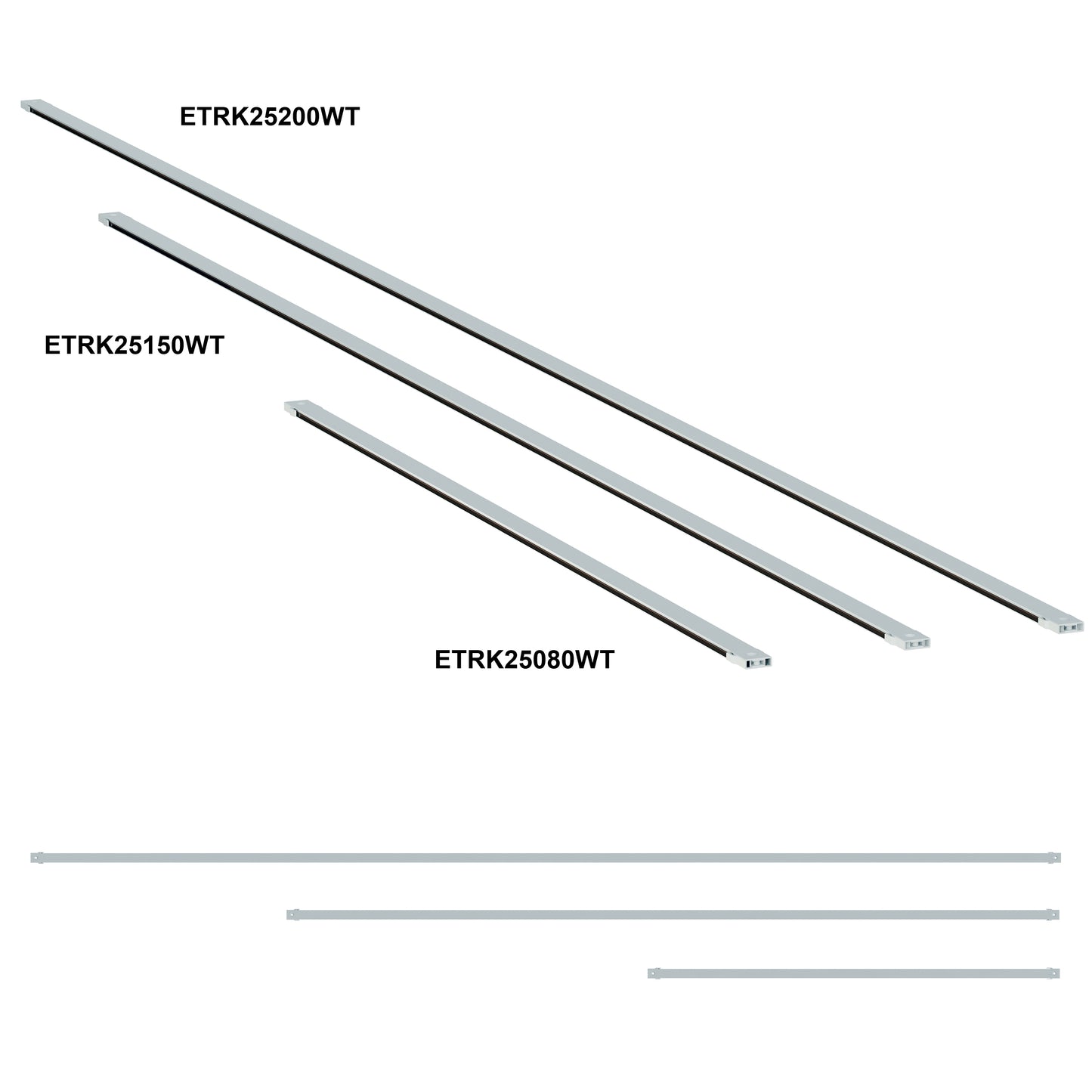 ETRK25200-WT - Continuum Track 78" - White