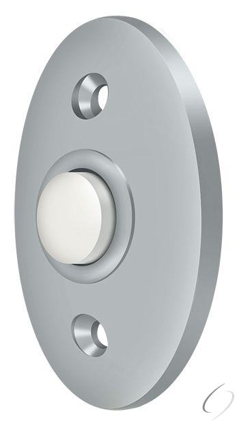 BBC20U26D Bell Button; Standard; Satin Chrome Finish