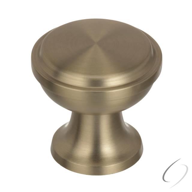 Amerock BP53718BBZ 1-3/16" (30 mm) Westerly Cabinet Knob Golden Champagne Finish