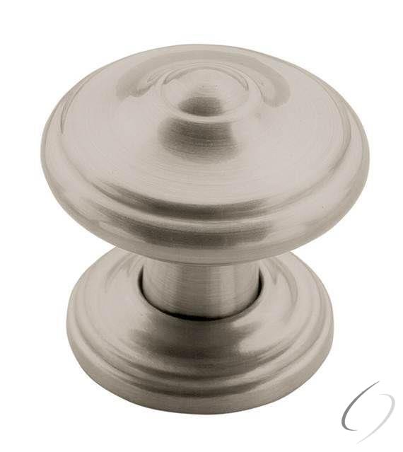 Amerock BP55341G10 1-1/4" (32 mm) Diameter Revitalize Cabinet Knob Satin Nickel Finish