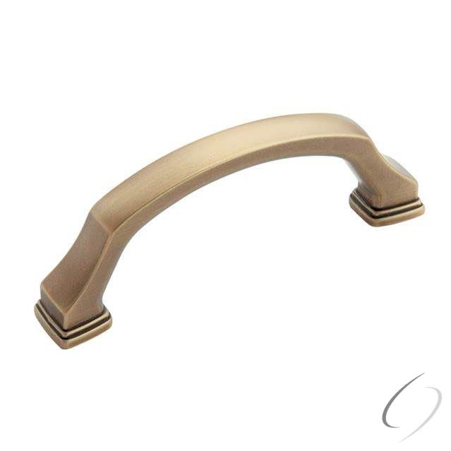 Amerock BP55343GB 3" (76 mm) Center to Center Revitalize Cabinet Pull Gilded Bronze Finish