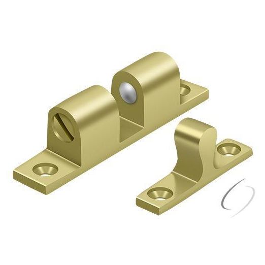 BTC20U3 Ball Tension Catch 2-3/10" x 2/5"; Bright Brass Finish