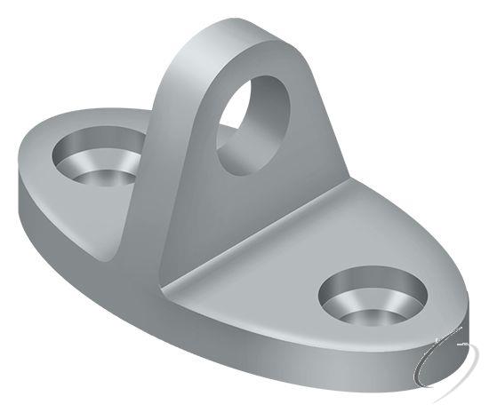 CHE4U26D Cabin Swivel Hook Eye; Satin Chrome Finish