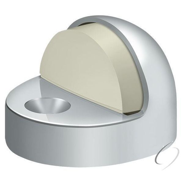 DSHP916U26 Dome Stop High Profile; Bright Chrome Finish