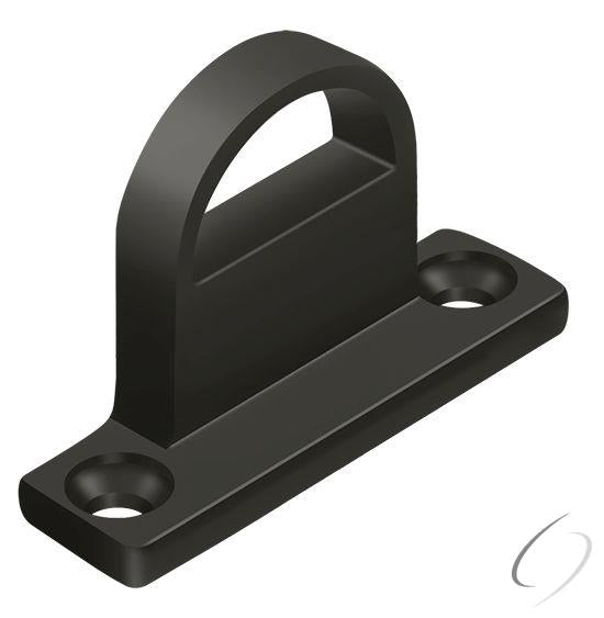 FPGHDBU10B Heavy Duty Bracket for Heavy Duty Bolt; Solid Brass; Oil Rubbed Bronze Finish