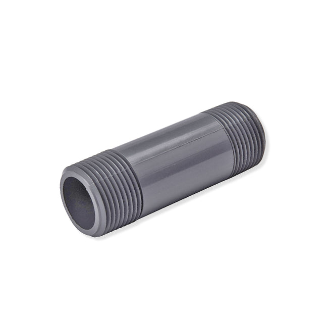 889-040 - Schedule 80 PVC Threaded Nipple - 3" x 4"