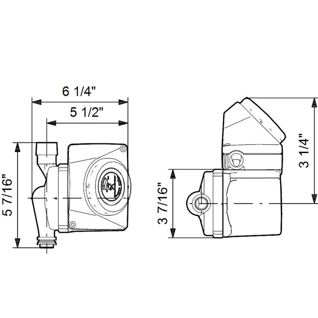 Bohrmaschinenpumpe Förderleistung 1500 l/h 813102 – Conrad