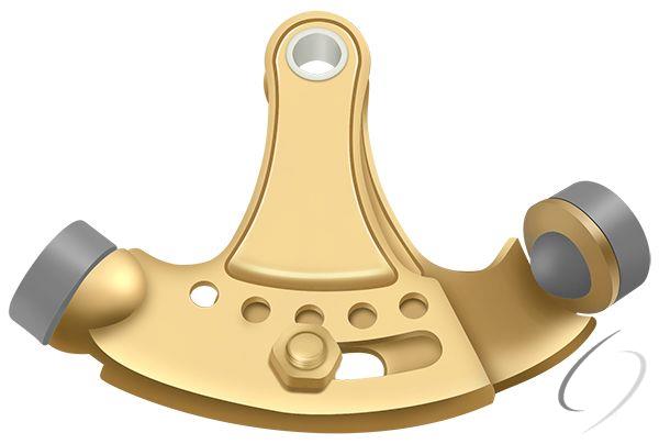 HPA69CR003 Hinge Pin Stop; Hinge Mounted; Adjustable; Lifetime Brass Finish