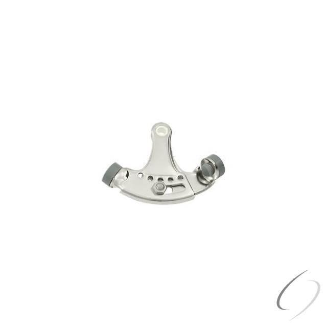 HPA69U14 Hinge Pin Stop; Hinge Mounted; Adjustable; Bright Nickel Finish