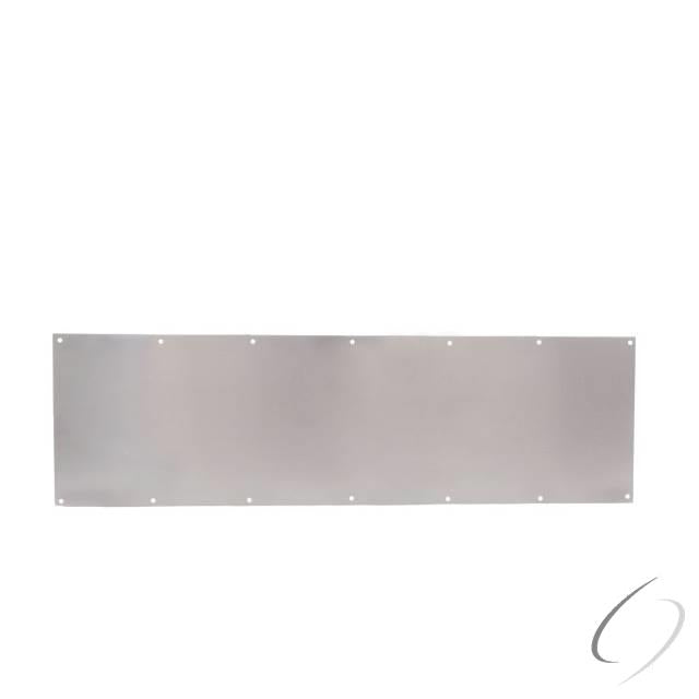 10" x 34" Kick Plate Satin Stainless Steel Finish