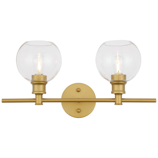 Elegant Lighting Collier 2 Light 19" Vanity Light