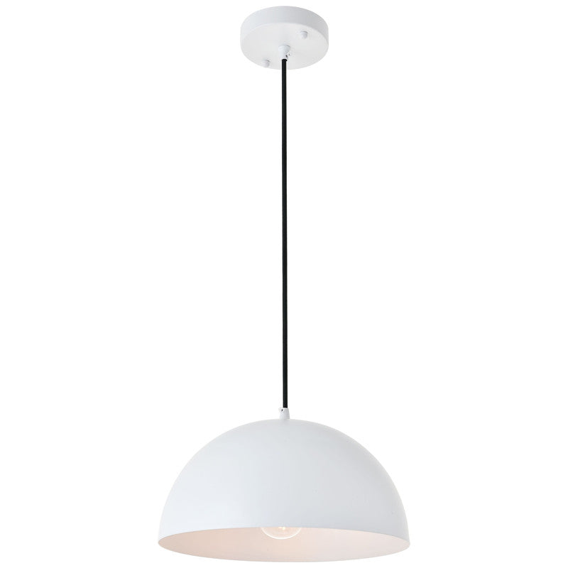 Elegant Lighting Forte 1 Light 12" Pendant