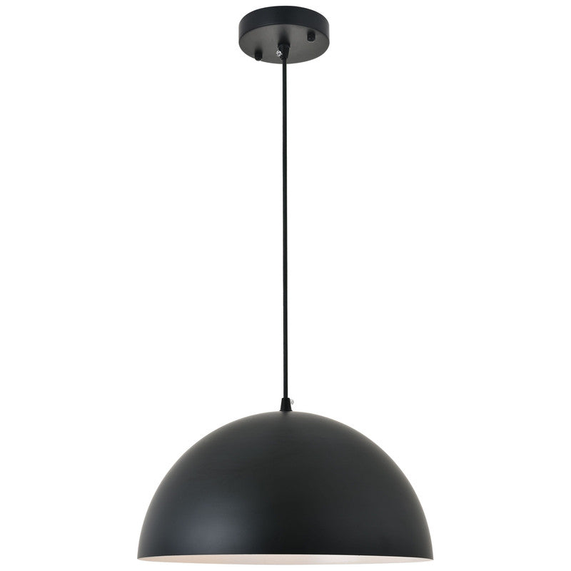 Elegant Lighting Forte 1 Light 14" Pendant