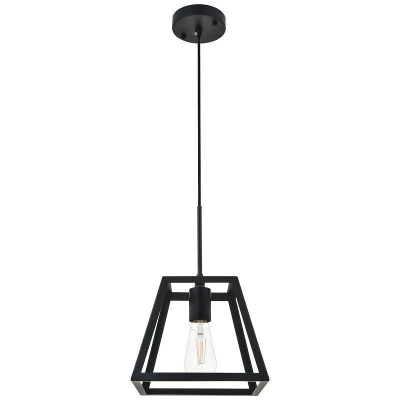 Elegant Lighting Resolute 1 Light 9" Pendant