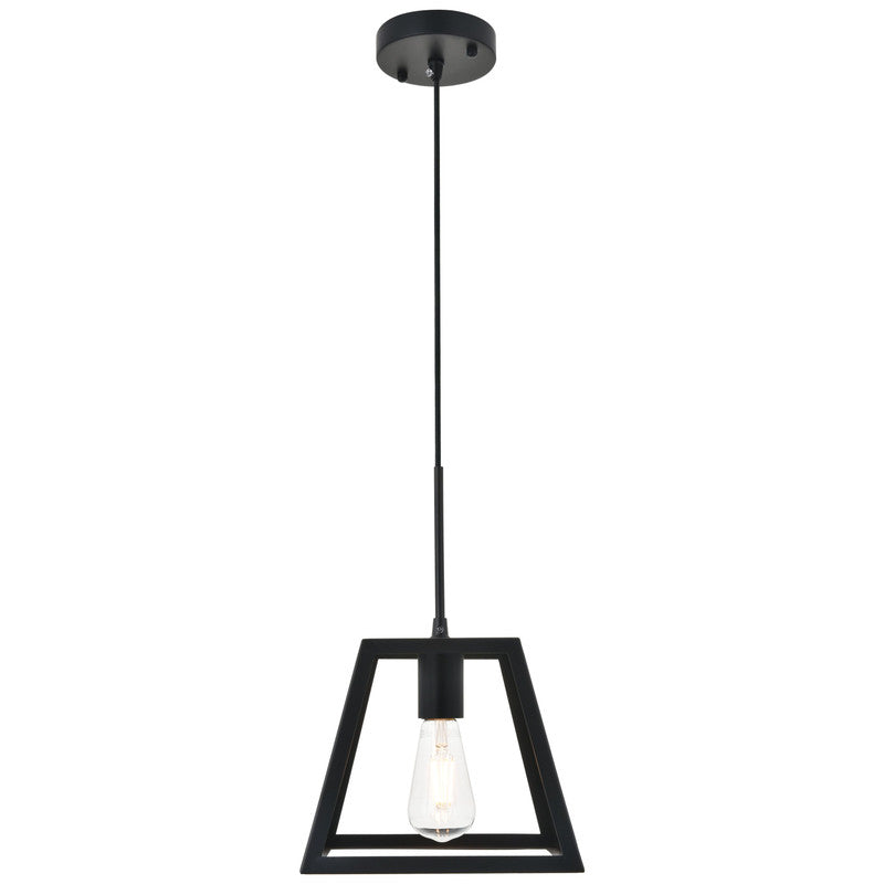 Elegant Lighting Resolute 1 Light 9" Pendant