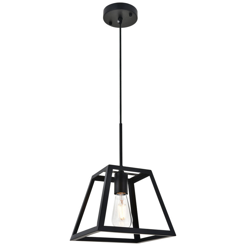 Elegant Lighting Resolute 1 Light 9" Pendant