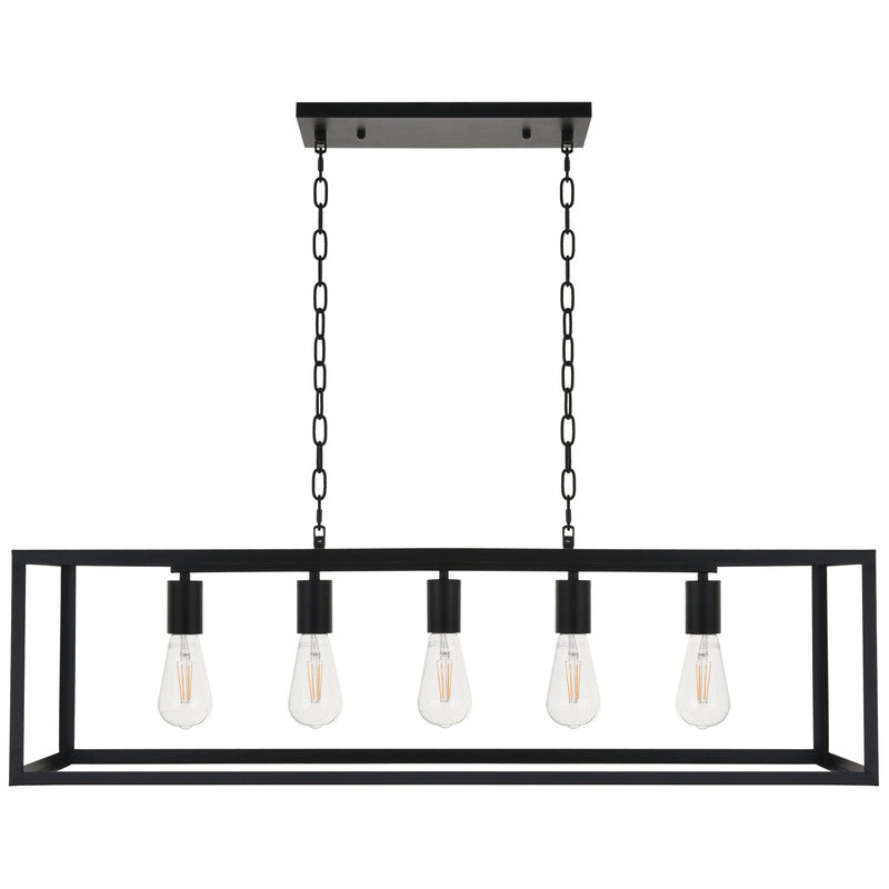 Elegant Lighting Resolute 5 Light 38" Chandelier - LD4063D38