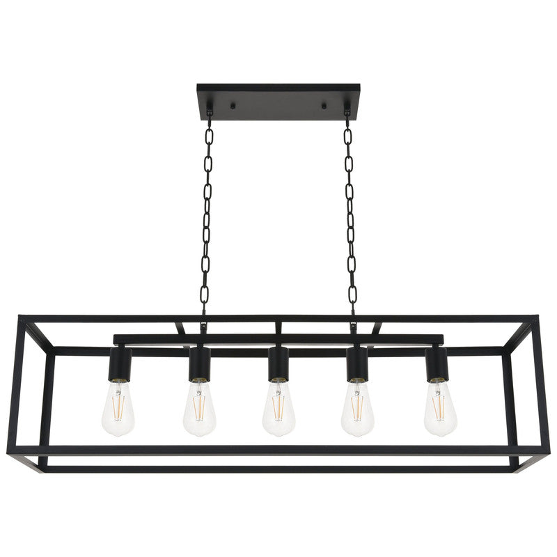 Elegant Lighting Resolute 5 Light 38" Chandelier - LD4063D38