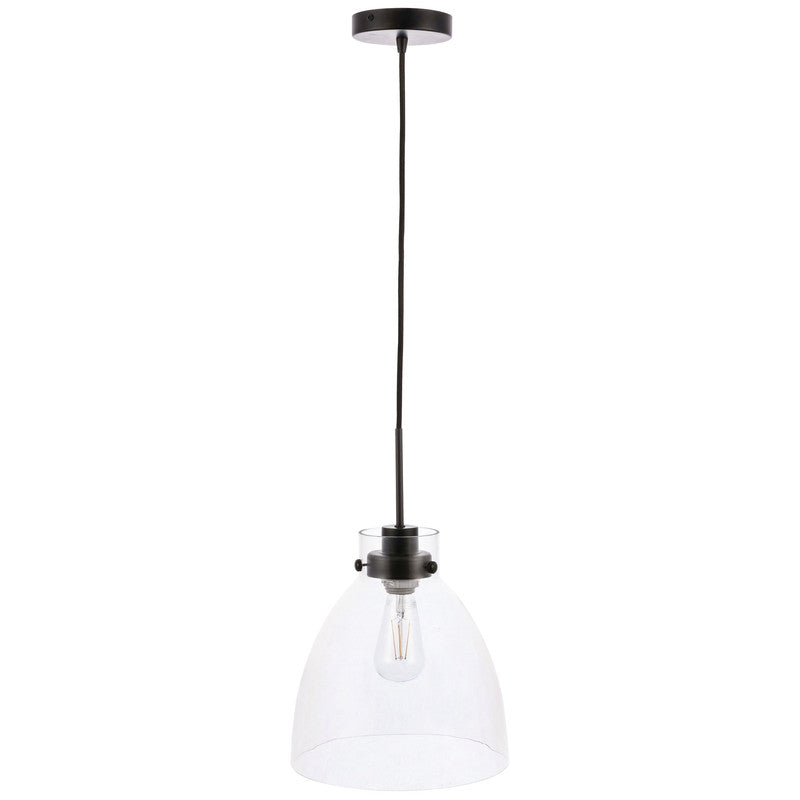 Elegant Lighting Frey 1 Light 11" Pendant