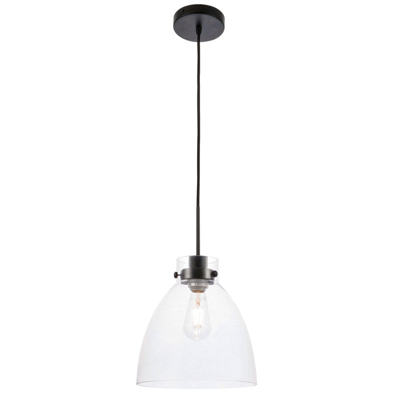 Elegant Lighting Frey 1 Light 11" Pendant