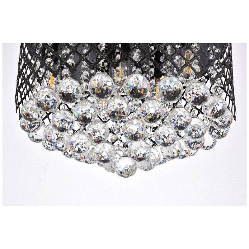 Elegant Lighting Tully 4 Light 16" Chandelier - LD5010F