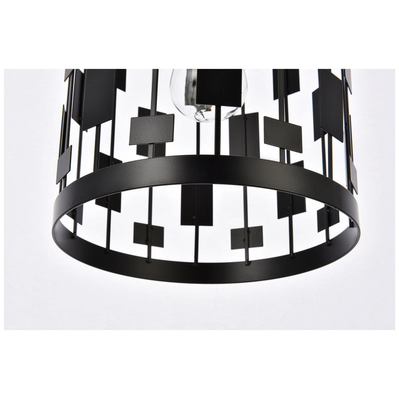 Elegant Lighting Levante 1 Light 10" Pendant