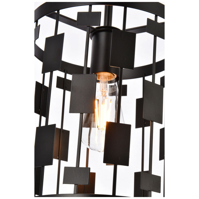 Elegant Lighting Levante 1 Light 10" Pendant