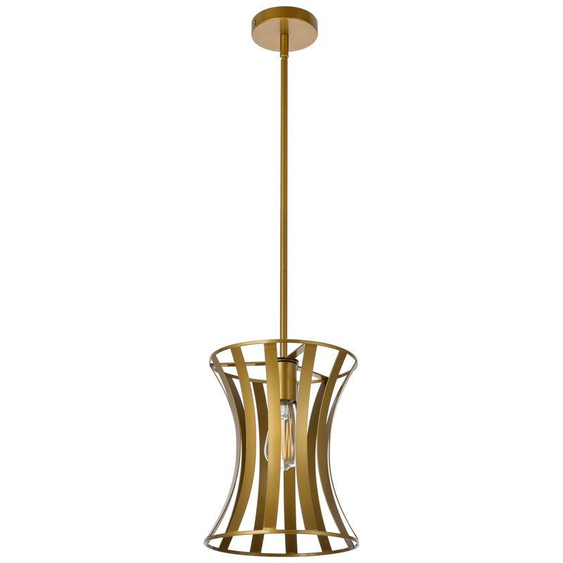 Elegant Lighting Lily 1 Light 10" Pendant