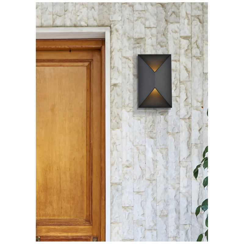 Elegant Lighting Raine 7" LED Outdoor Wall Sconce - LDOD4022