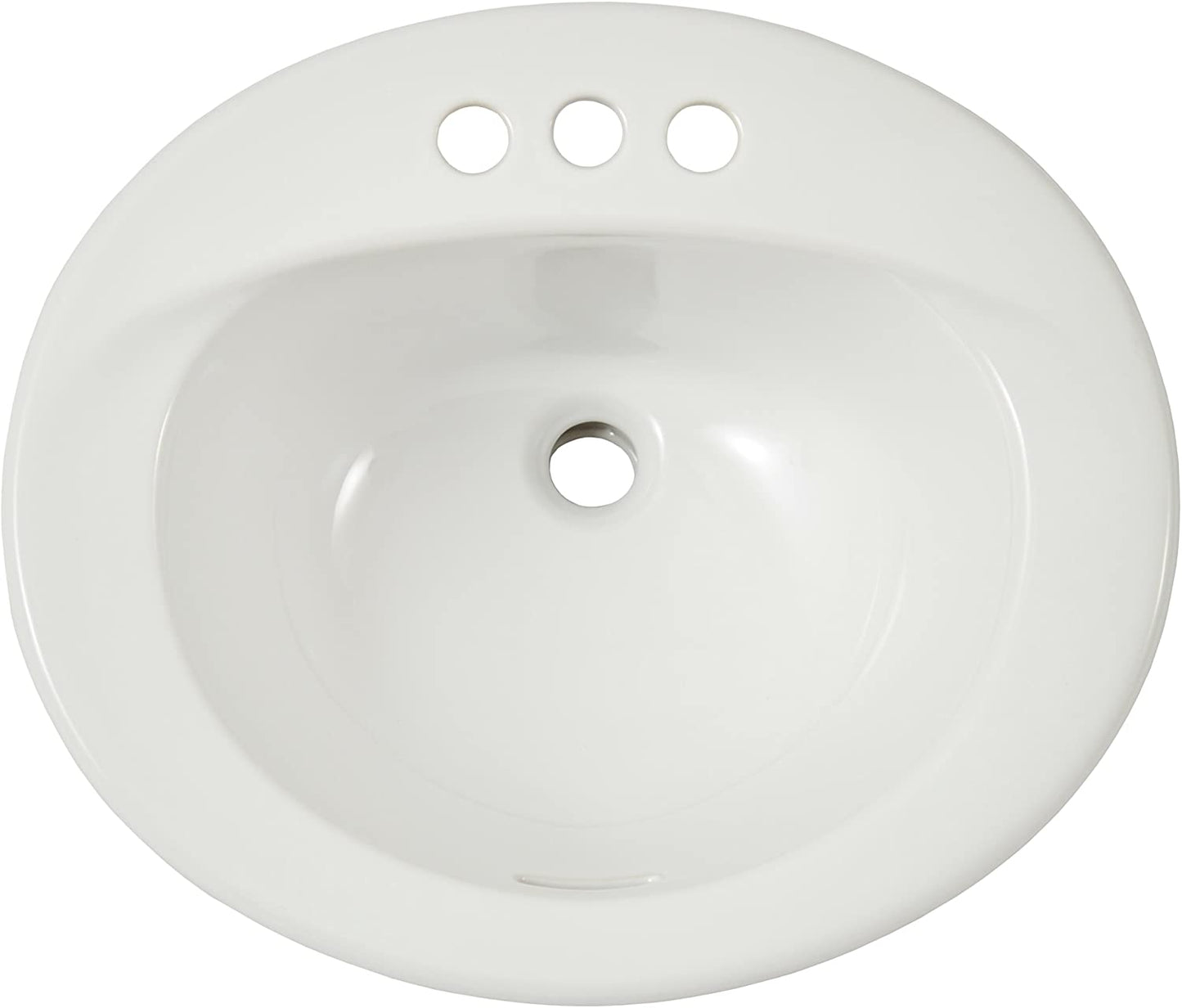 Toto LT501.4#01 - 4" Centerset 20" X 17" Self Rimming Lavatory- Cotton White