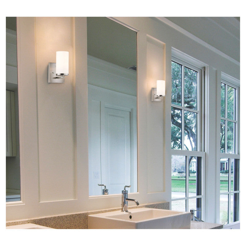 Maxim 10281SWBK - Lateral 1 Light 8" Wall Sconce