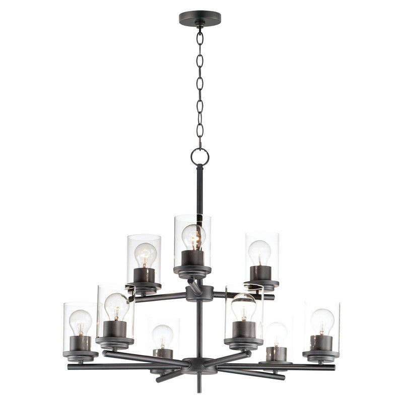 Maxim 10206CLBK - Corona 9 Light 28" Chandelier