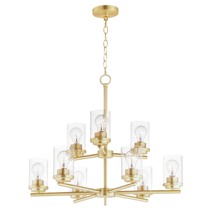 Maxim 10206CLBK - Corona 9 Light 28" Chandelier