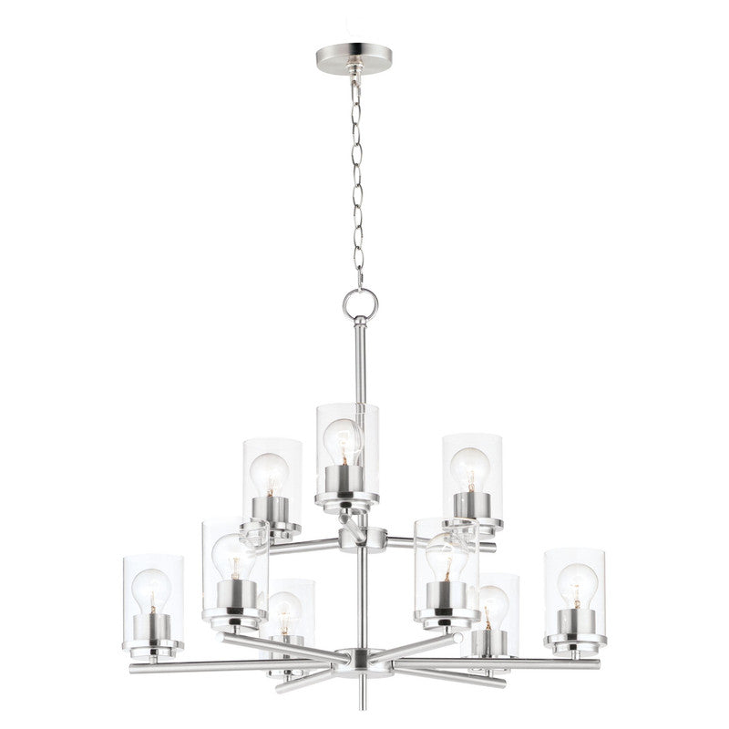 Maxim 10206CLBK - Corona 9 Light 28" Chandelier